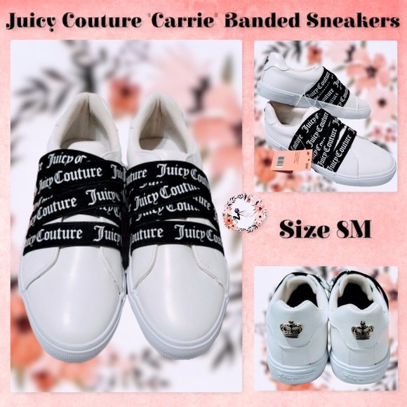 Juicy Couture Shoes - 🆕Juicy Couture "Carrie" Banded sneakers size 8M